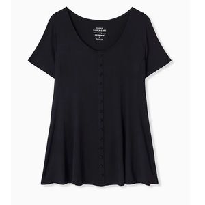 Fit & Flare Faix button top